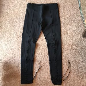 Bcbgmaxazria black leggings